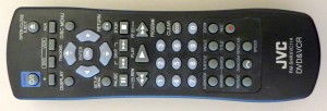 Picture of JVC VHS and DVD Player Remote