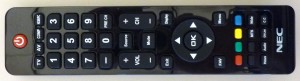 Picture of Team Booth NEC TV Remote