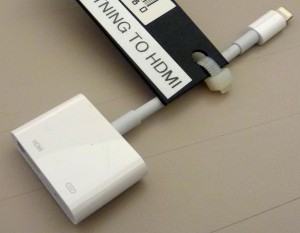 Picture of Apple Lightning to HDMI Adapter