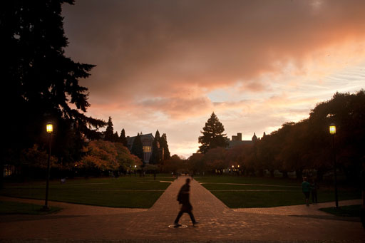 Photo by Katherine Turner. Fall in the Quad.