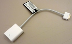 Picture of Apple 30-pin to VGA Adapter