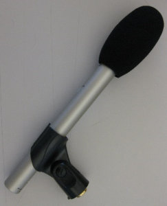 Picture of Small Shure Microphone Fully Assembled