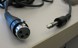 Picture of XLR to 1/4 Inch Cable Ends