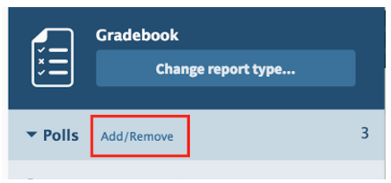 Add/Remove button