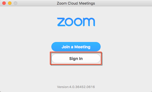 join zoom meeting login