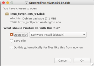 ubuntu f5 vpn client