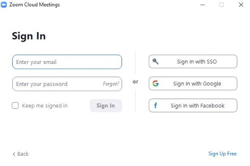 how to save zoom meeting id and password